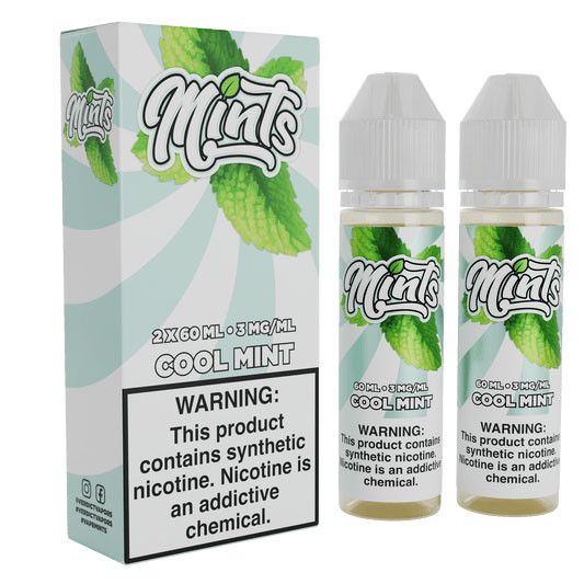 Mints Synthetic Nicotine E-Liquid 120ML (2 x 60ML)