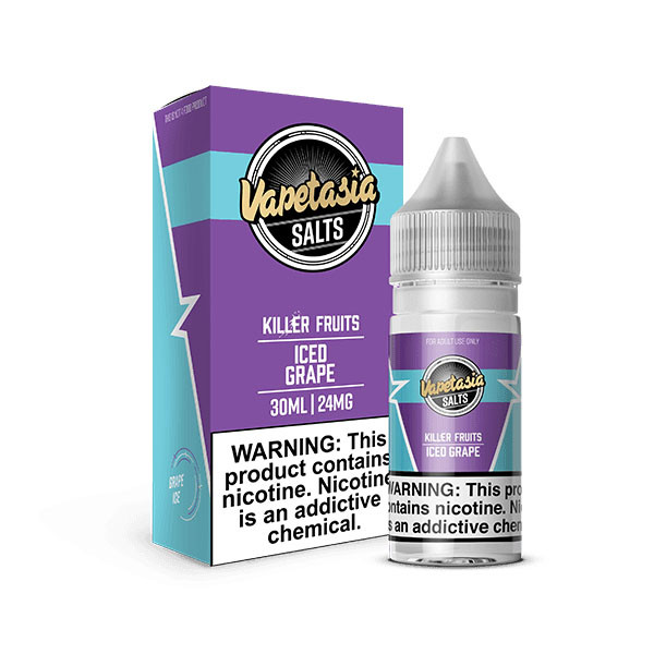 Vapetasia Killer Sweets / Fruits ICED Synthetic Nicotine Salt E-Liquid 30ML (MSRP $19.99)